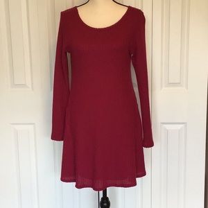 🌸3 for $16 Item Alya Burgandy Sweater Dress